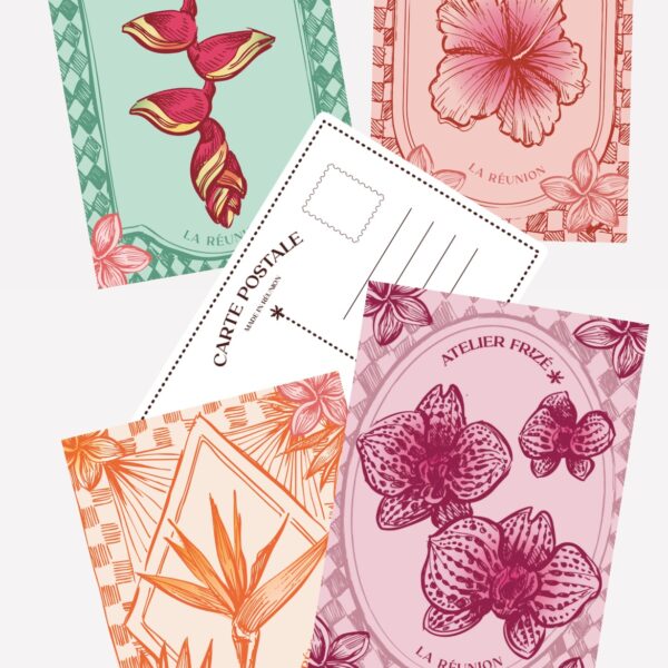 Cartes postale x 4