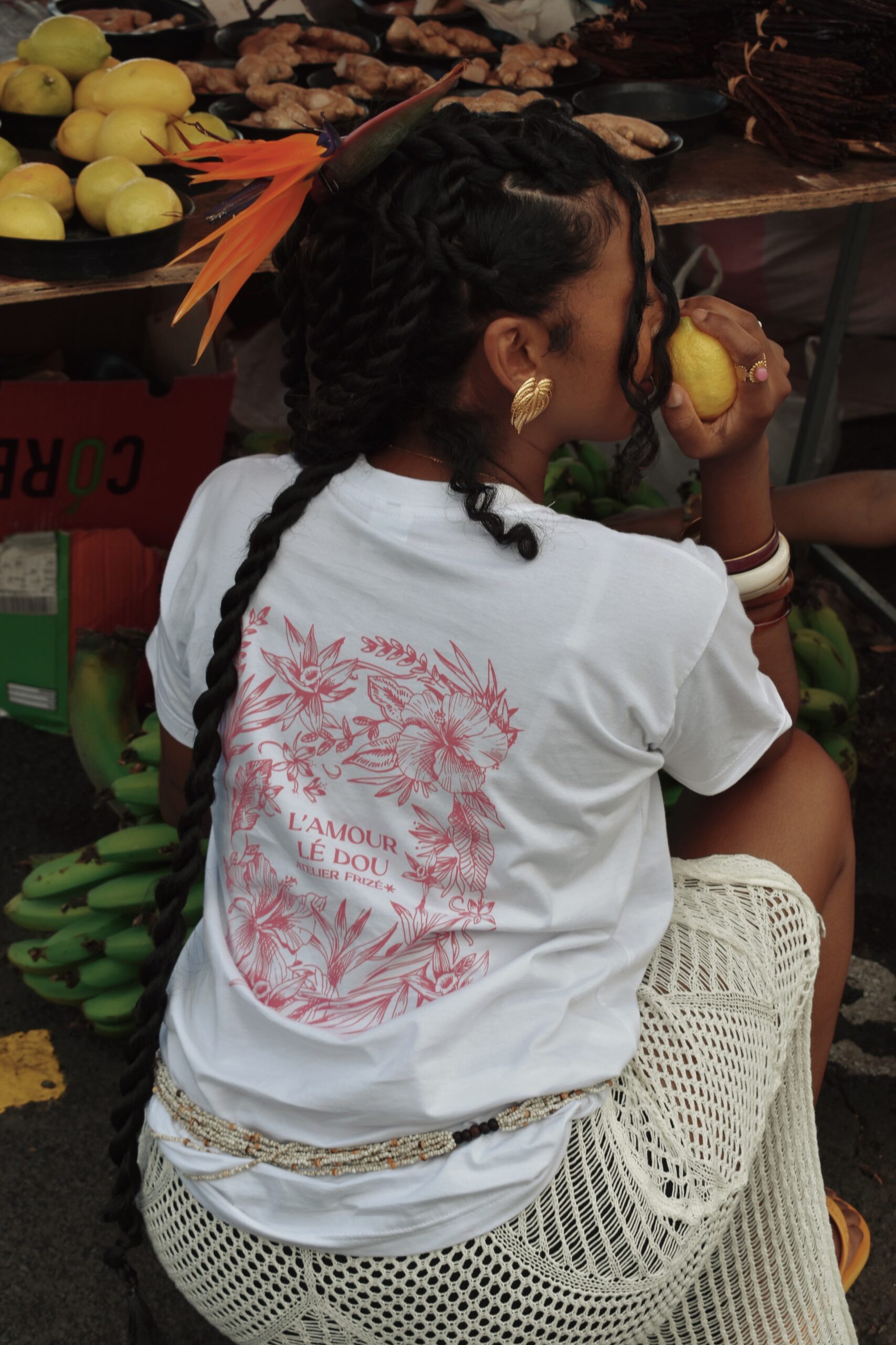 T-shirt L'amour lé dou