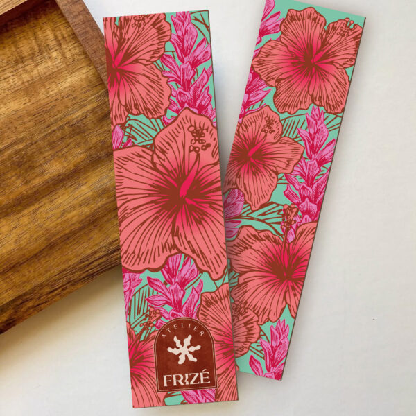 Marque Page hibiscus